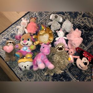 Lot of stuffed animals